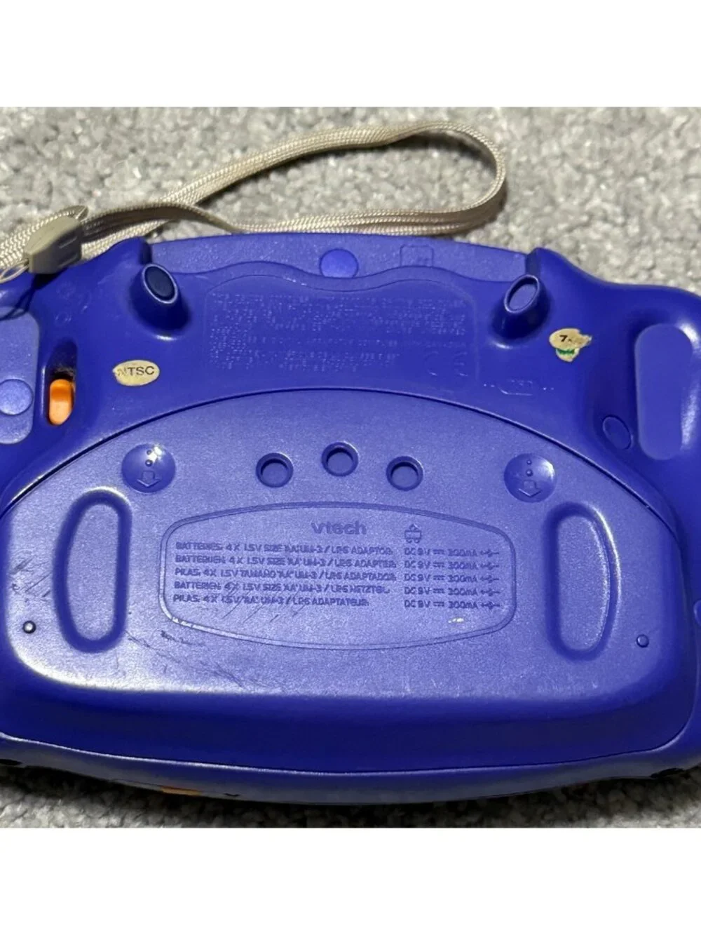 VTech V.Smile Pocket Learning System Handheld Console Tested & Works + 3 Games